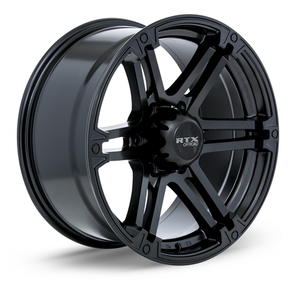 17x8 RTX Slate Satin Black Wheel 6x120 (12mm)