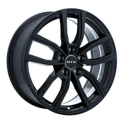 17x7 RTX Solstice Gloss Black Wheel 5x4.5 (42mm)