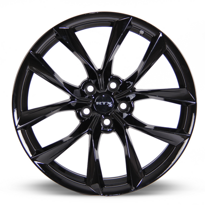 20x8.5 RTX Spider Gloss Black Wheel 5x120 (35mm)
