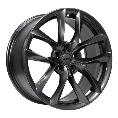 18x8.5 RTX Spider Gunmetal Wheel 5x4.5 (35mm)
