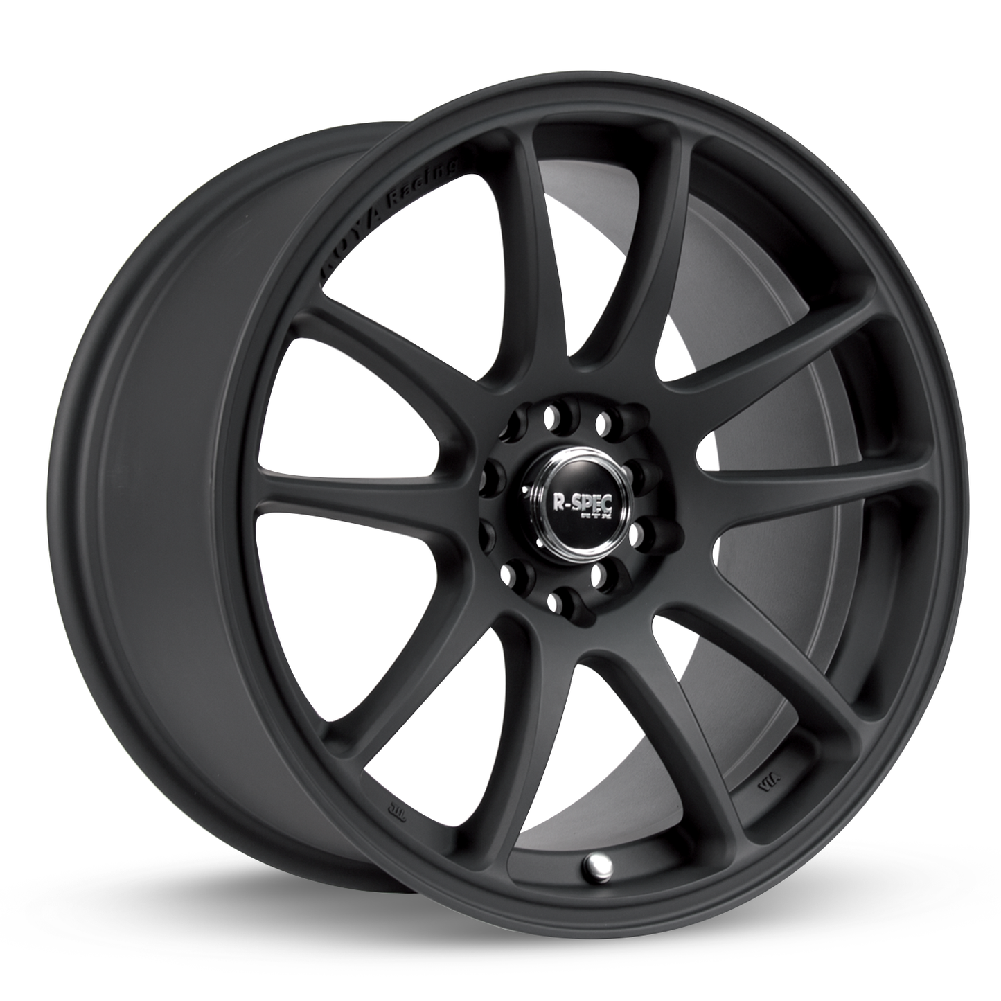 18x8.5 RTX Stag Matte Black Wheel 5x100/5x4.5 (35mm)