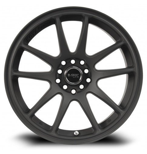 17x8 RTX Stag Matte Black Wheel 5x100/5x4.5 (35mm)