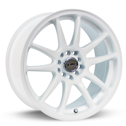 17x8 RTX Stag Satin White Wheel 5x100/5x4.5 (35mm)