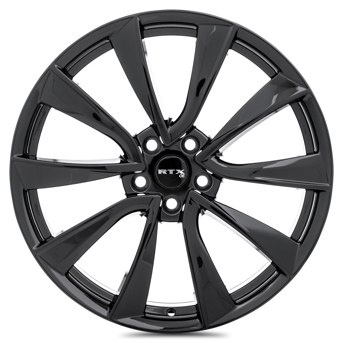 20x8.5 RTX TS-01 Gloss Black Wheel 5x4.5 (35mm)