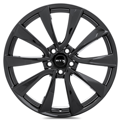 20x8.5 RTX TS-01 Gloss Black Wheel 5x4.5 (35mm)