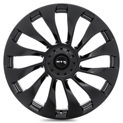 20x8.5 RTX TS-02 Satin Black Wheel 5x4.5 (35mm)