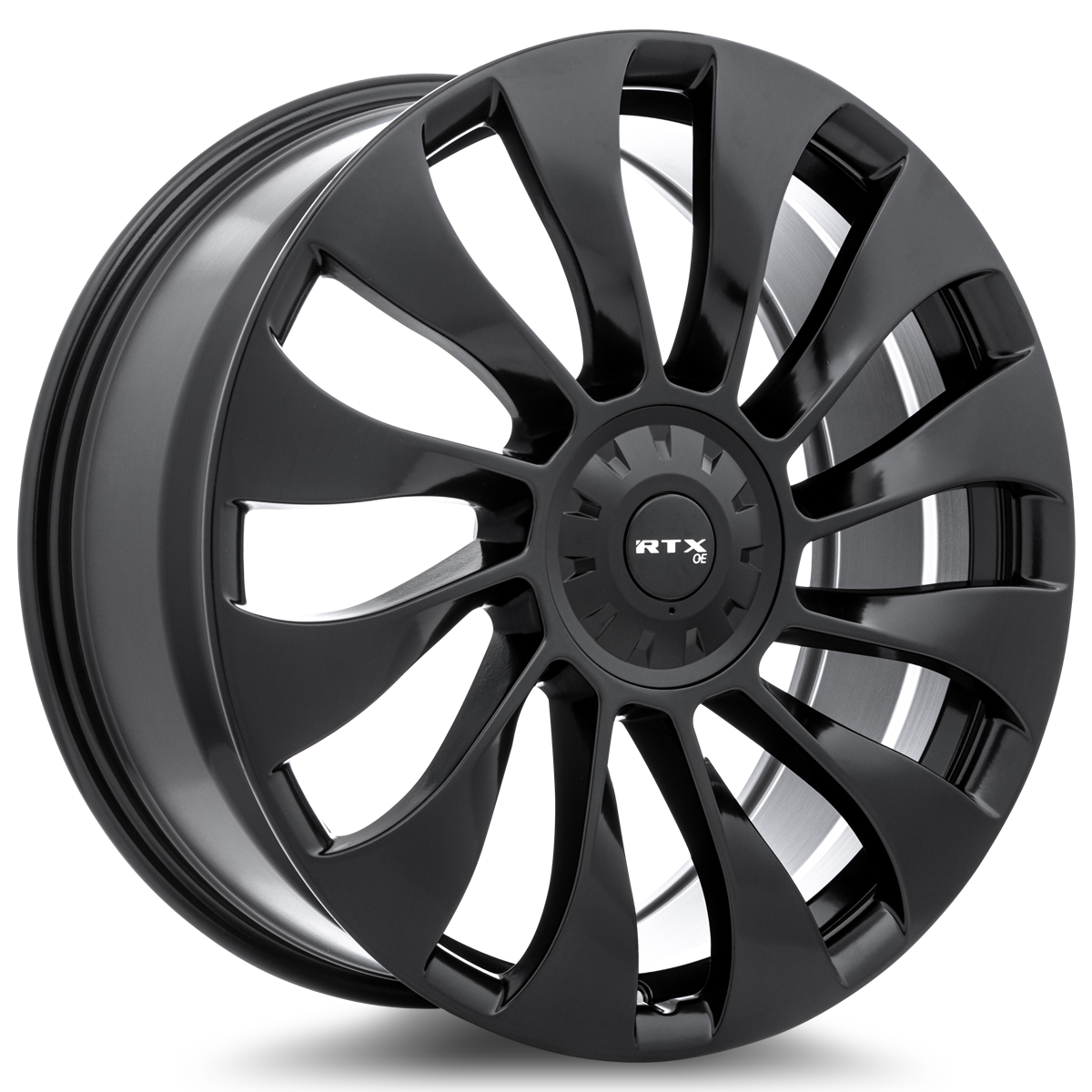 18x8.5 RTX TS-02 Satin Black Wheel 5x4.5 (35mm)