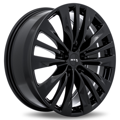 20x8 RTX TY-02 Gloss Black Wheel 5x4.5 (35mm)