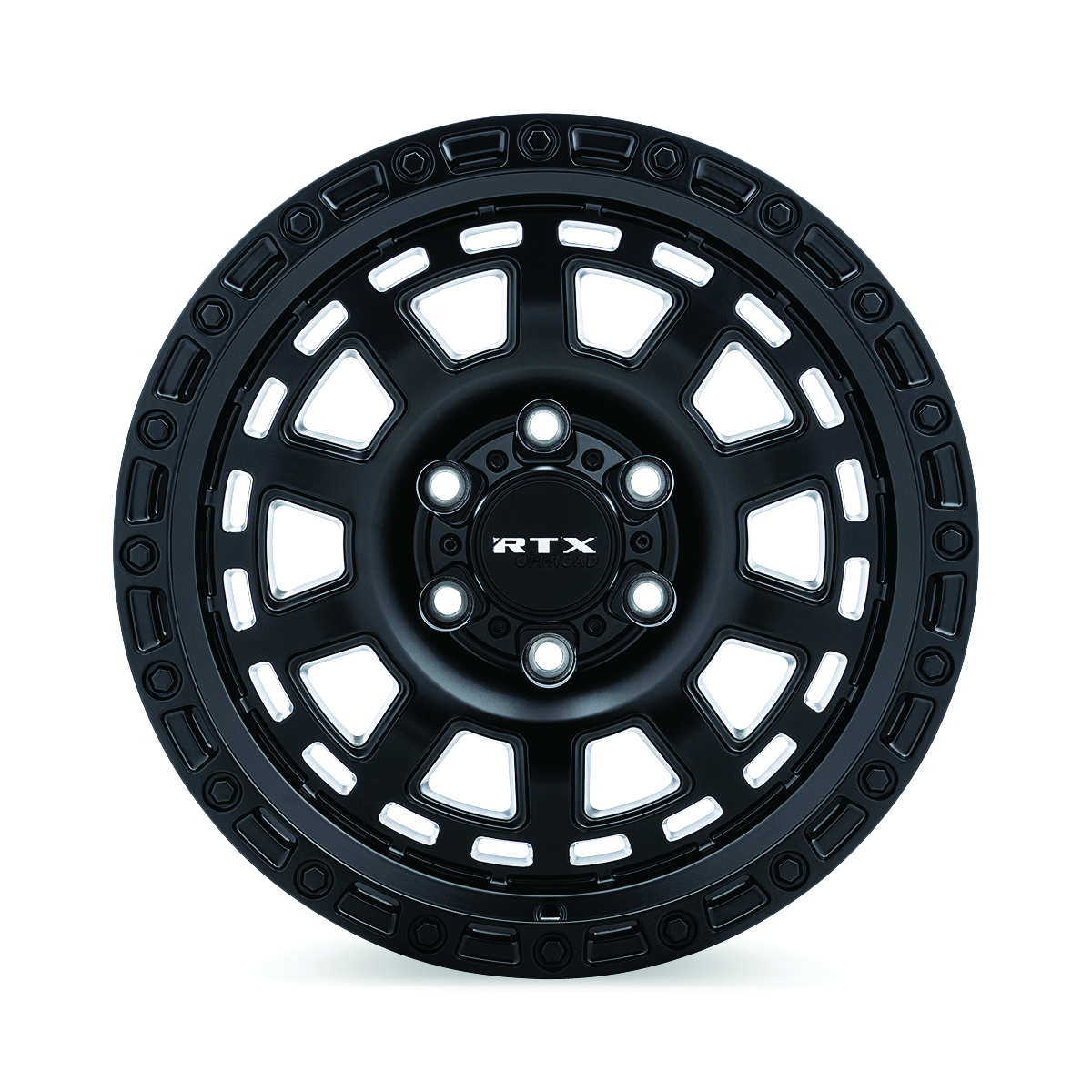18x9 RTX Titan Satin Black Wheel 5x5 (-15mm)