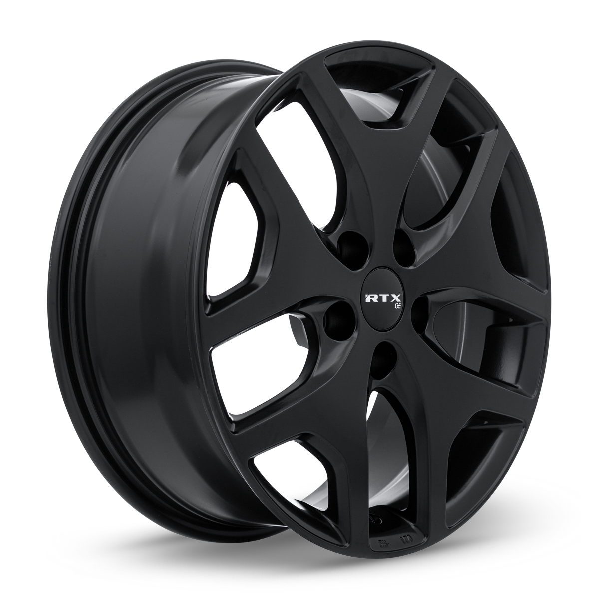 17x7 RTX Ulsan Satin Black Wheel 5x4.5 (38mm)