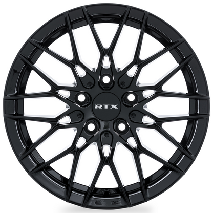 20x8.5 RTX V20 Gloss Black Wheel 5x4.5 (38mm)