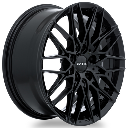 18x8 RTX V20 Gloss Black Wheel 5x4.5 (42mm)