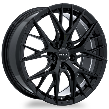 20x8.5 RTX Valkyrie Gloss Black Wheel 5x4.5 (38mm)