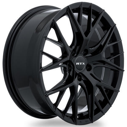 20x8.5 RTX Valkyrie Gloss Black Wheel 5x4.5 (38mm)