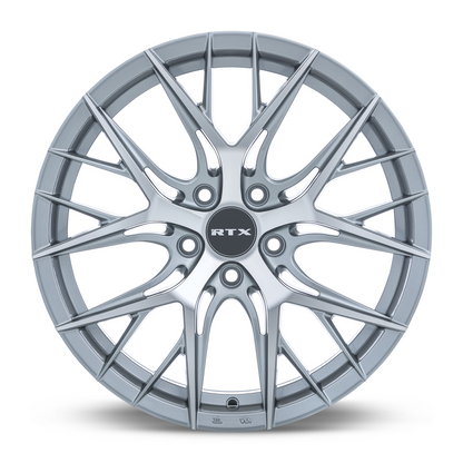 20x8.5 RTX Valkyrie Lite Gunmetal Machined Wheel 5x4.5 (38mm)