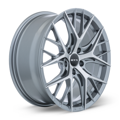 20x8.5 RTX Valkyrie Lite Gunmetal Machined Wheel 5x4.5 (38mm)