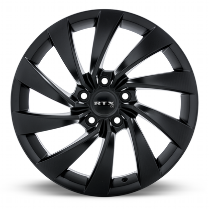 19x8 RTX Varel Satin Black Wheel 5x112 (38mm)