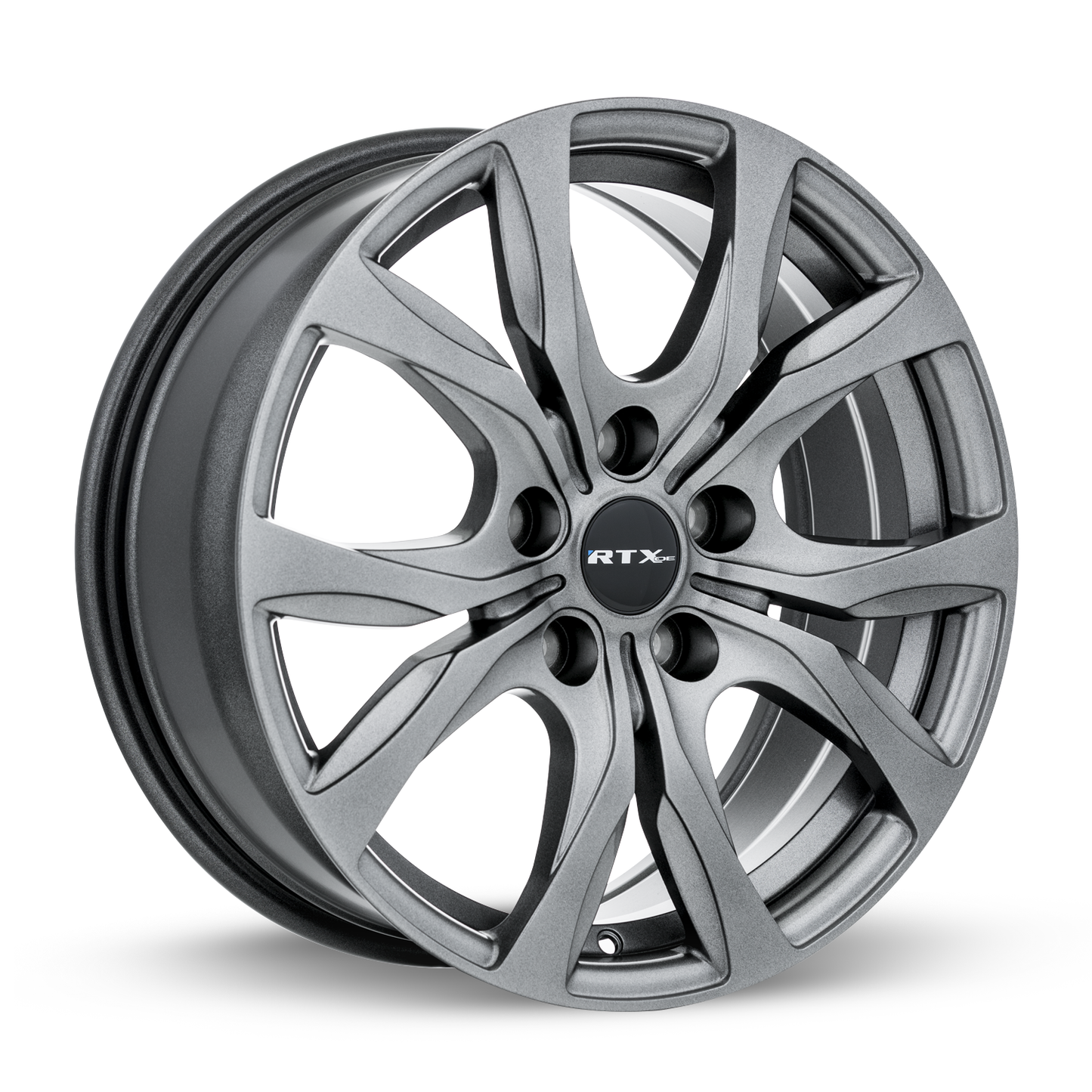 17x7 RTX Windsor Gunmetal Wheel 5x5 (35mm)