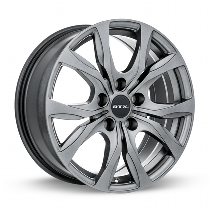 17x7 RTX Windsor Gunmetal Wheel 5x5 (35mm)