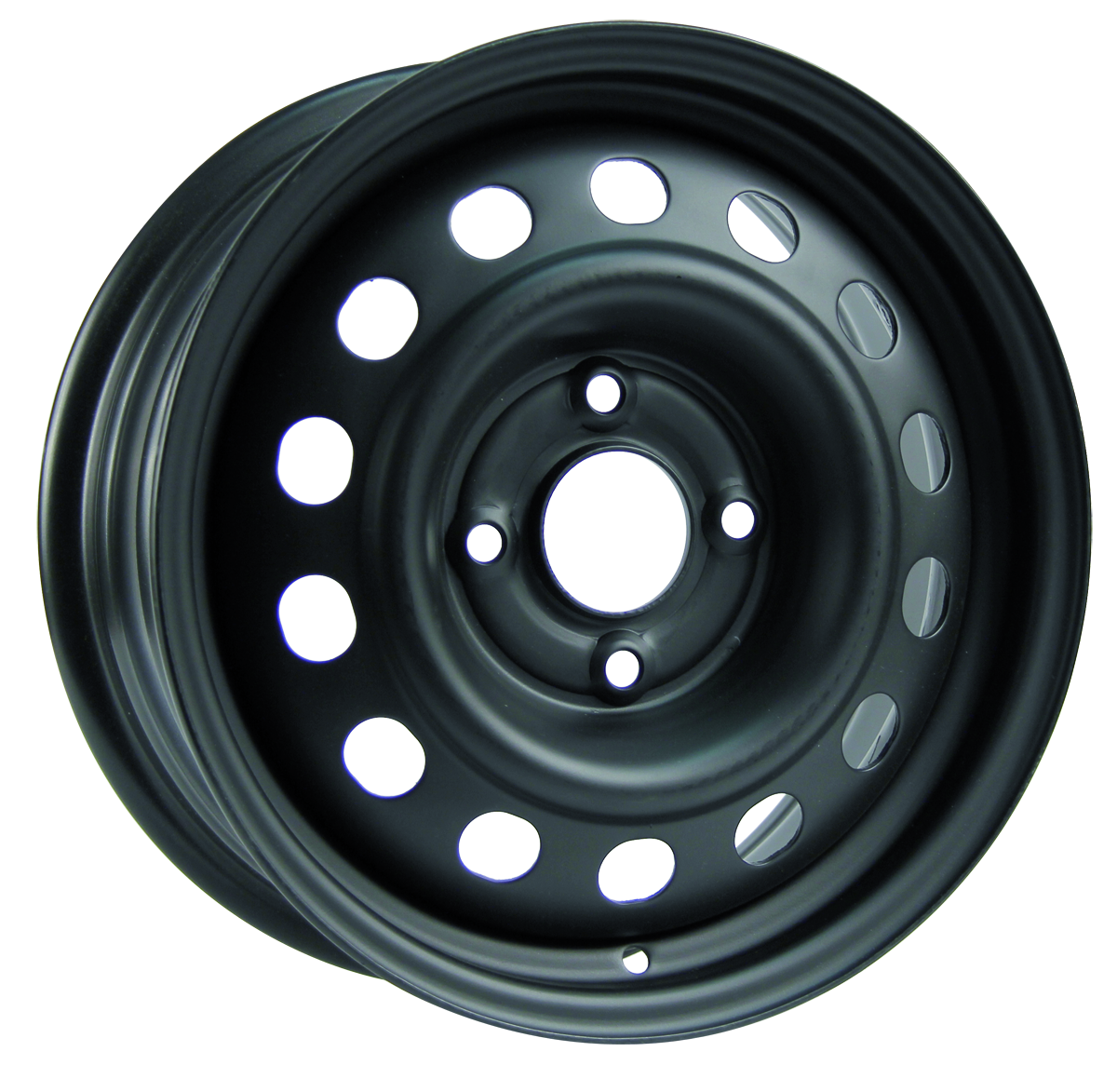 15x6 RTX Black Steel Wheel 4x4.5 (45mm)
