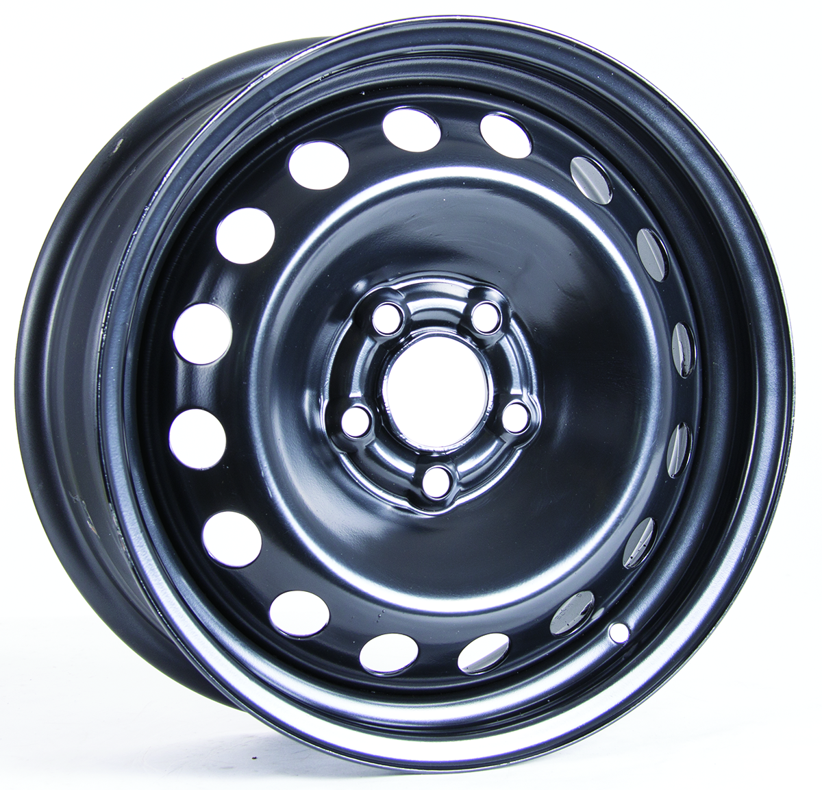 16x6.5 RTX Steel Black Wheel 5x4.25 (43mm)