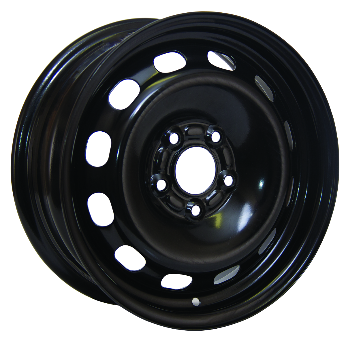 15x6 RTX Black Steel Wheel 5x4.25 (42mm)