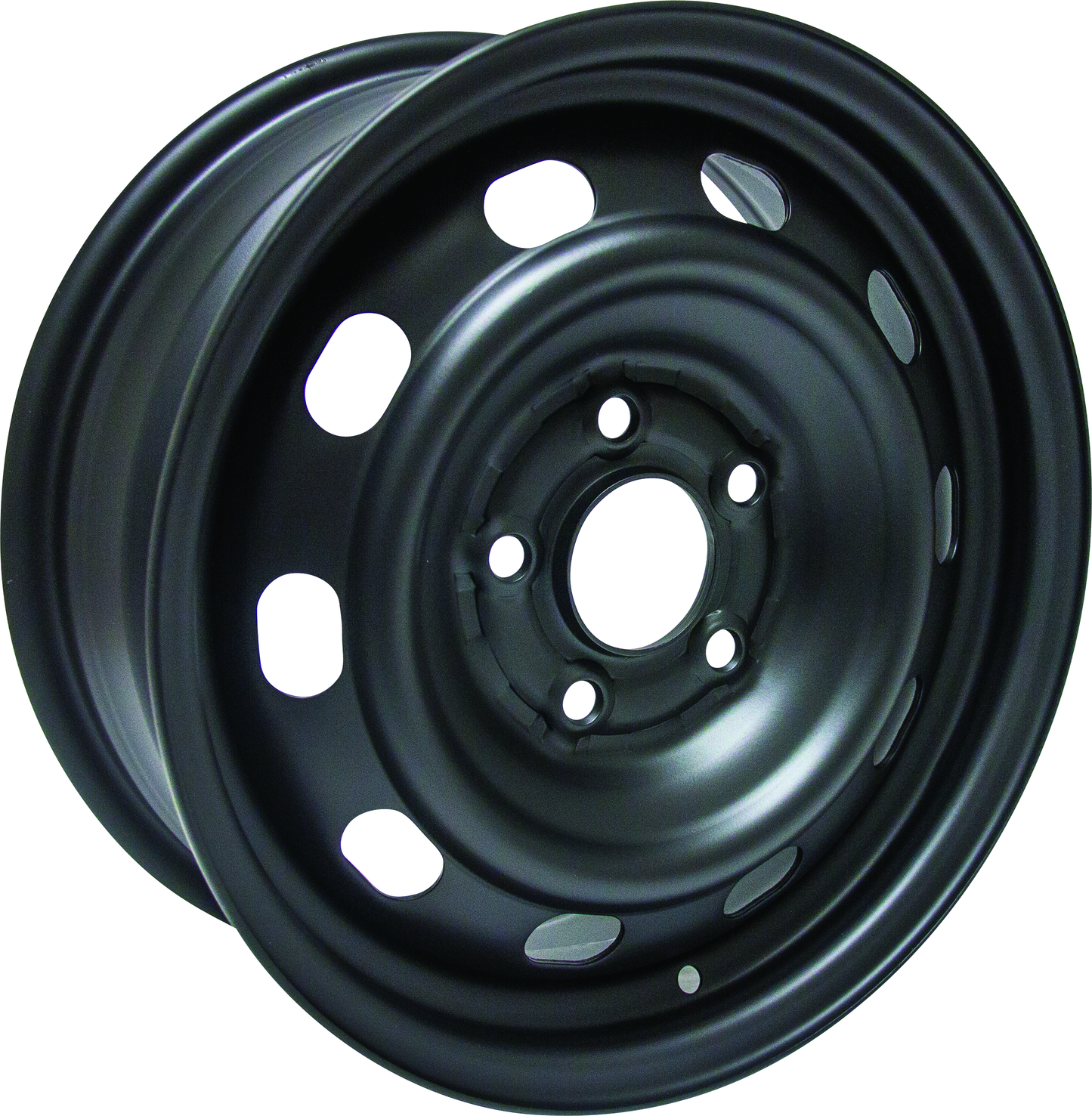 15x6 RTX Black Steel Wheel 5x4.5 (40mm)