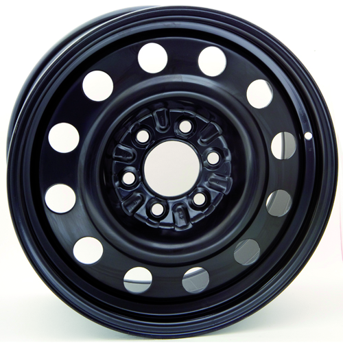 18x7.5 RTX Black Steel Wheel 6x135 (40mm)