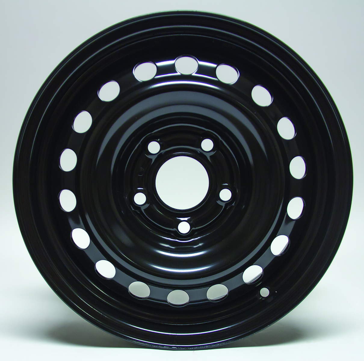 15x6 RTX Steel Black Wheel 5x4.5 (45mm)