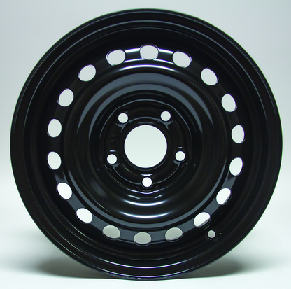 15x6 RTX Steel Black Wheel 5x4.5 (45mm)