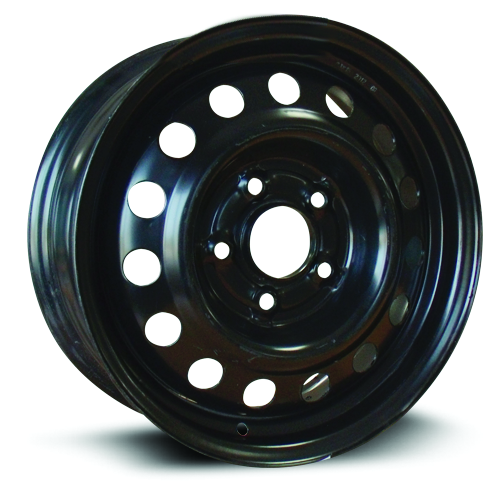 15x6 RTX Steel Black Wheel 5x4.5 (45mm)