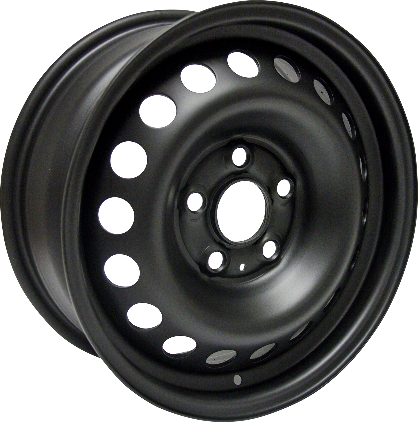 16x6.5 RTX Black Steel Wheel 5x120 (40mm)