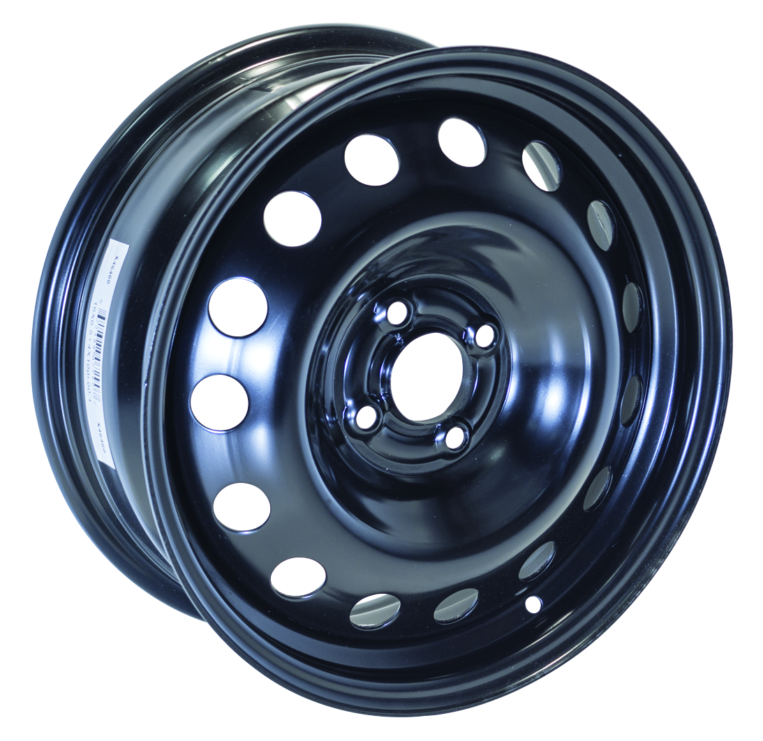 16x6.5 RTX Black Steel Wheel 4x100 (42mm)