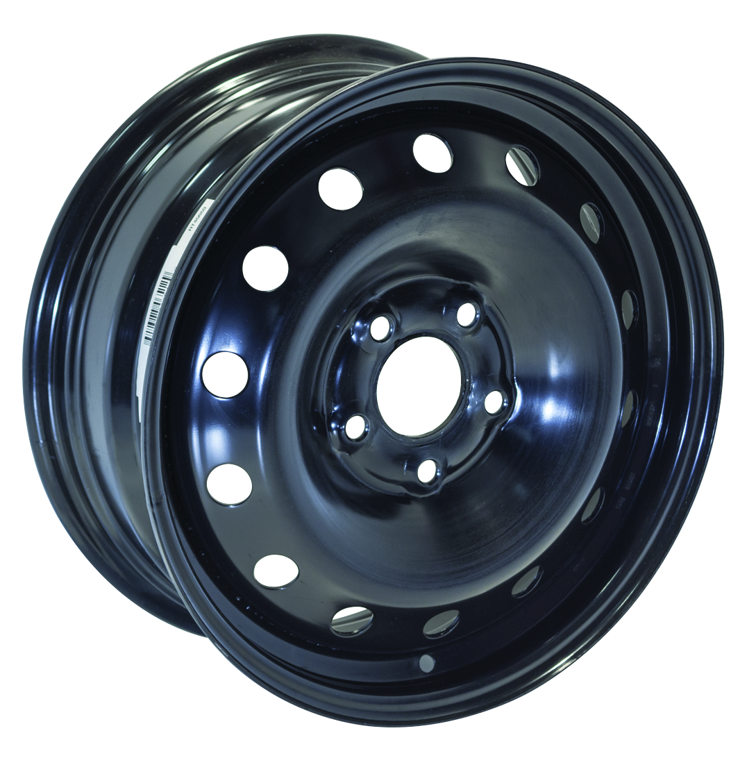 16x6.5 RTX Black Steel Wheel 5x112 (50mm)