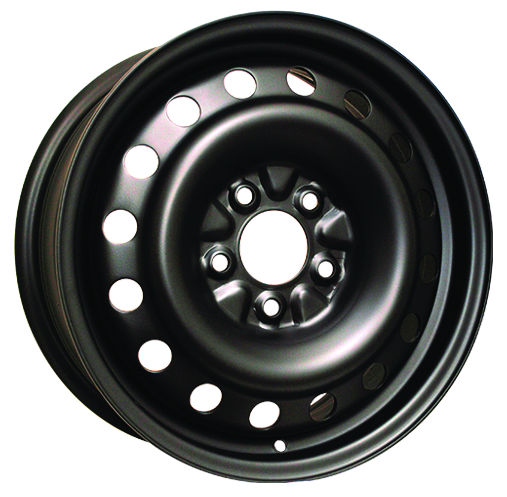 16x6.5 RTX Steel Black Wheel 5x115 (52mm)
