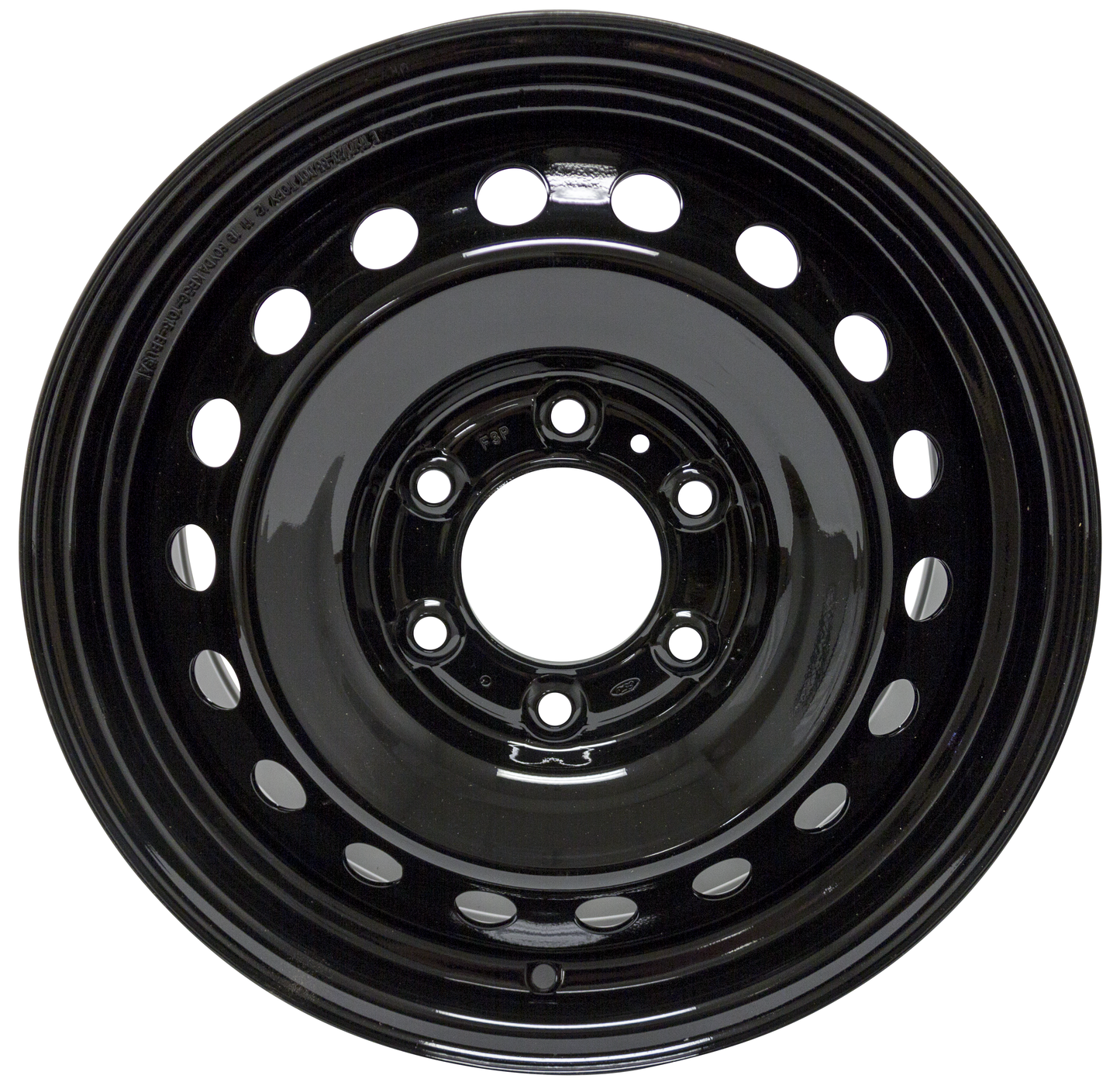 18x8 RTX Steel Black Wheel 6x5.5 (45mm)