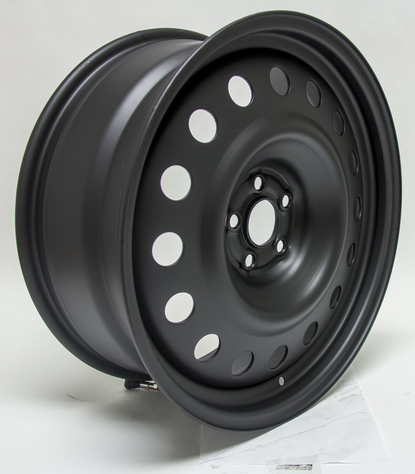 18x7.5 RTX Black Steel Wheel 5x100 (42mm)