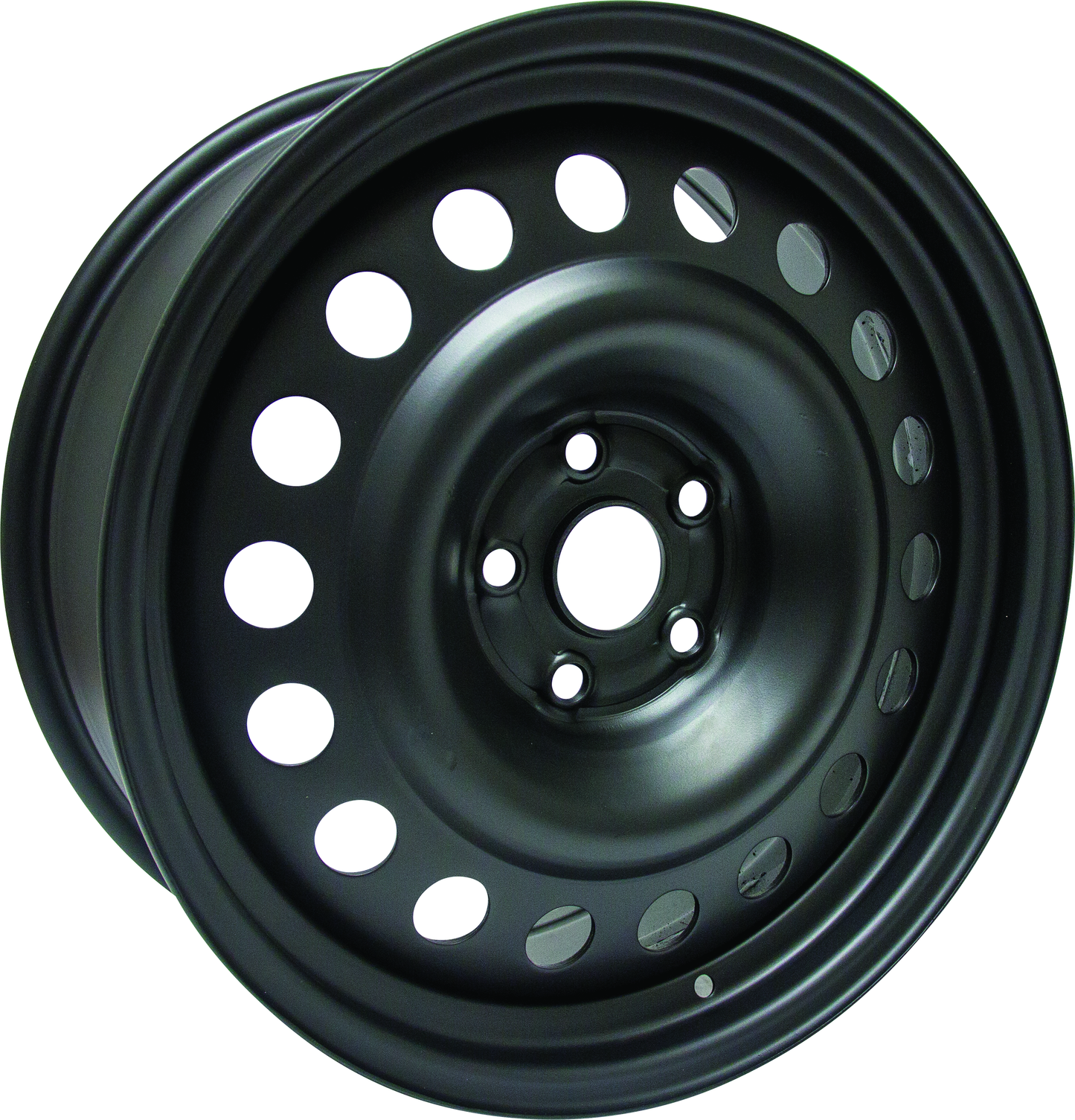 18x7.5 RTX Black Steel Wheel 5x112 (45mm)