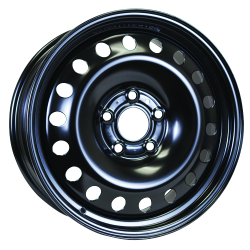 18x7.5 RTX Black Steel Wheel 5x5 (44mm)