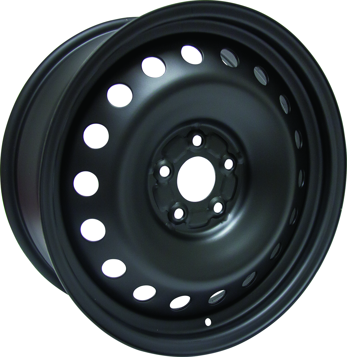 18x7.5 RTX Black Steel Wheel 5x4.5 (44mm)