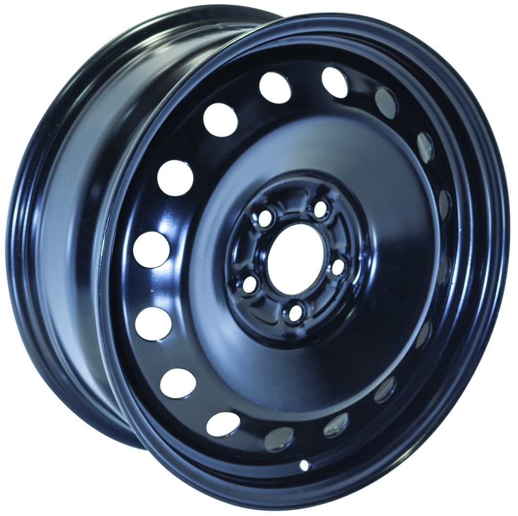 18x7 RTX Steel Black Wheel 5x4.5 (40mm)