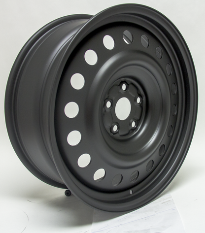 19x7.5 RTX Black Steel Wheel 5x4.5 (40mm)