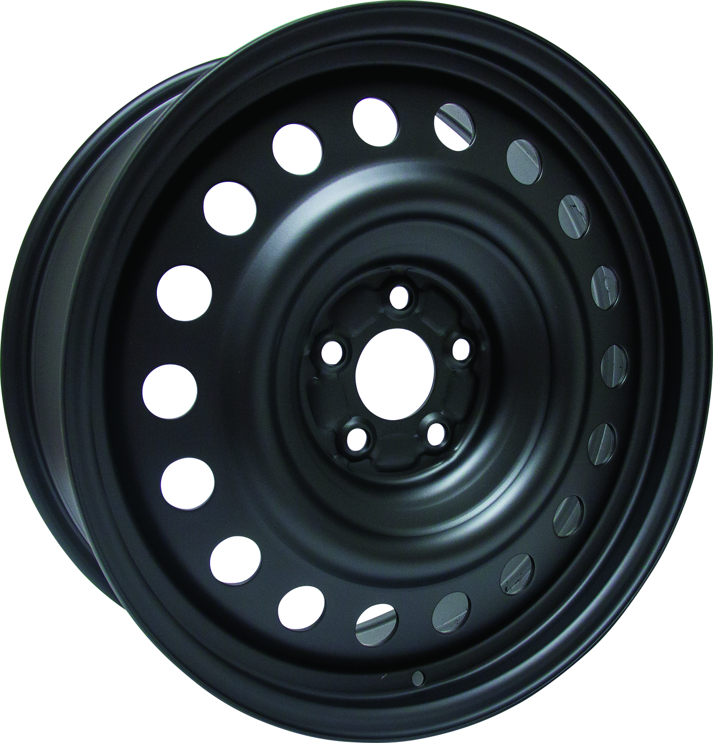 19x7.5 RTX Black Steel Wheel 5x4.5 (40mm)