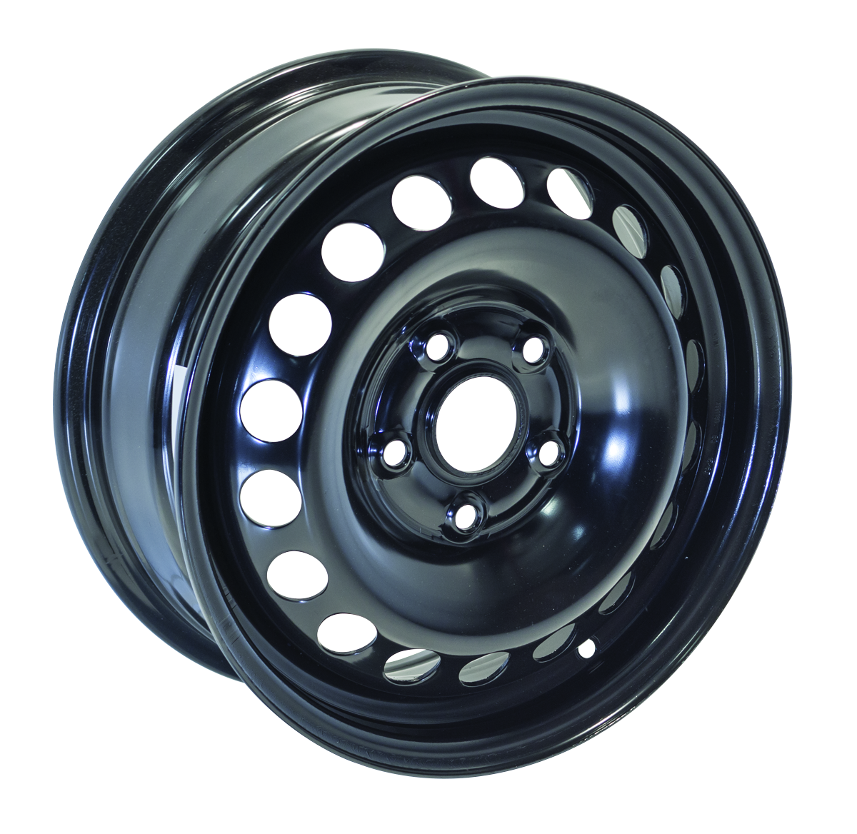 15x6 RTX Black Steel Wheel 5x112 (47mm)