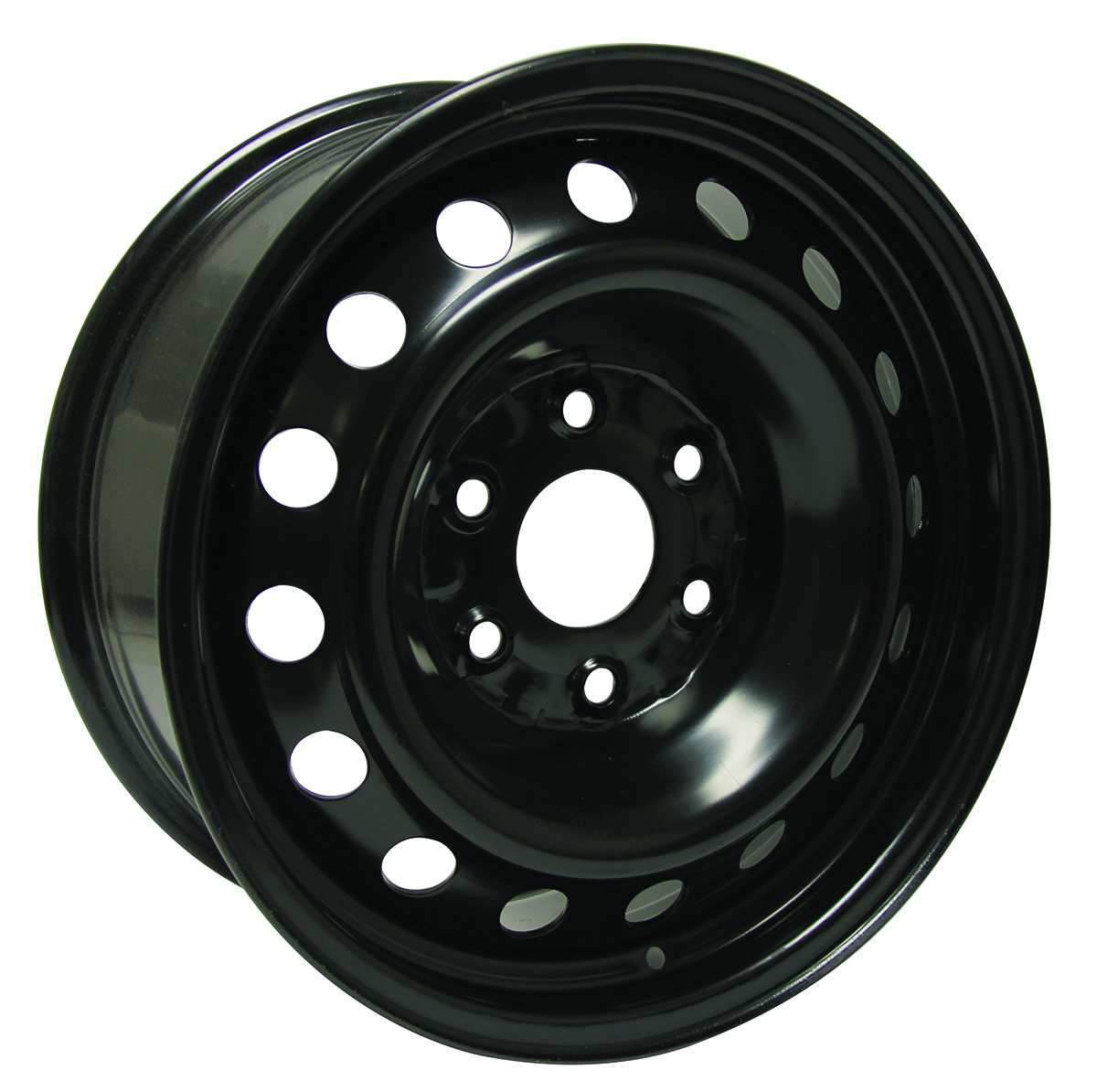 17x7.5 RTX Black Steel Wheel 6x5.5 (30mm)