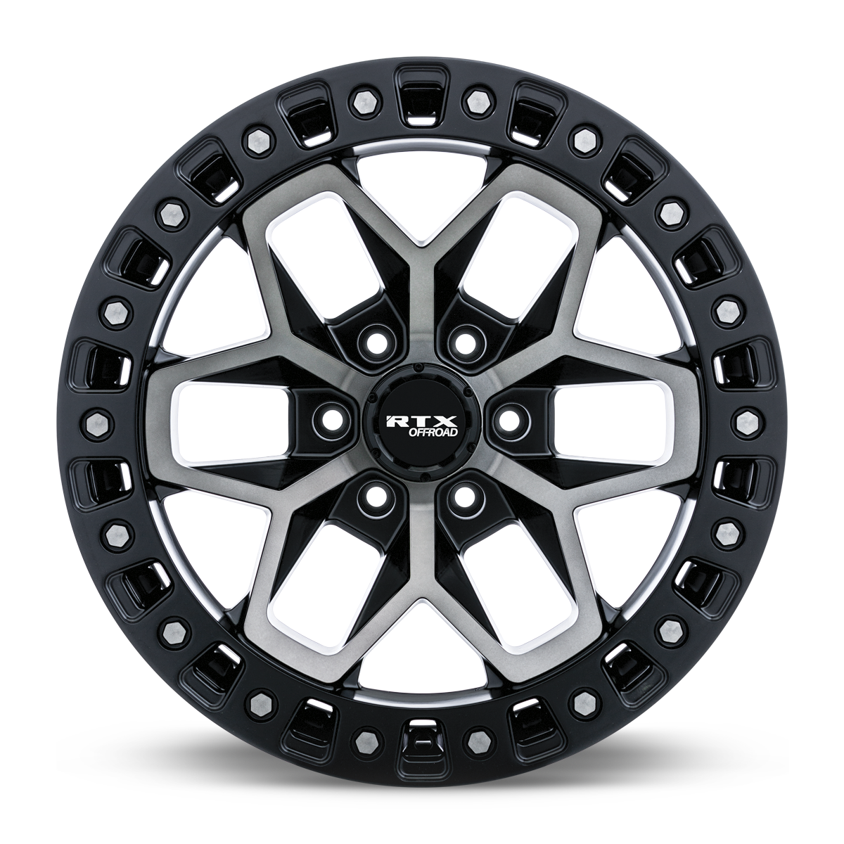 18x9 RTX Zion Satin Black Tinted Bronze Wheel 6x135 (0mm)