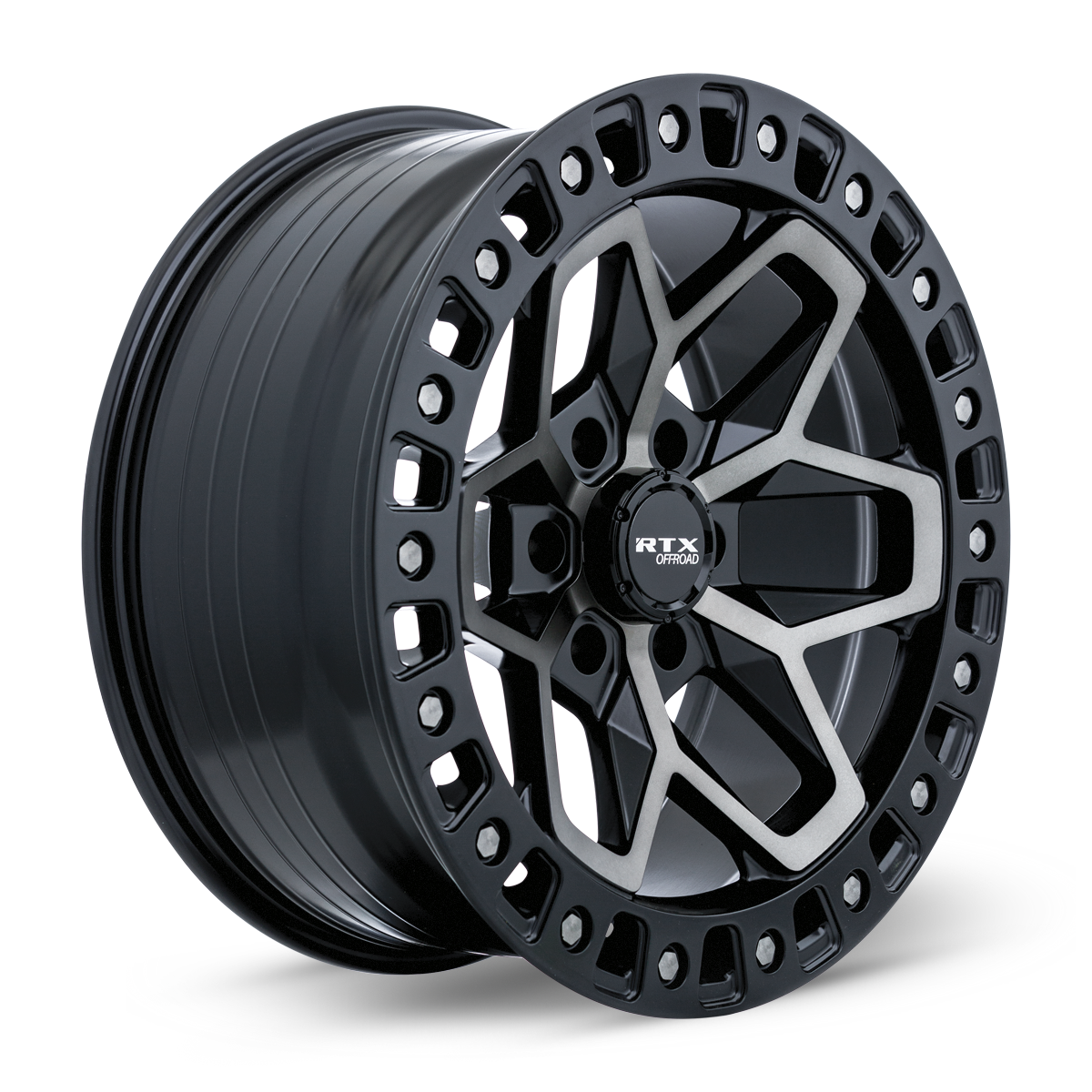 20x9 RTX Zion Satin Black Tinted Bronze Wheel 6x135 (0mm)
