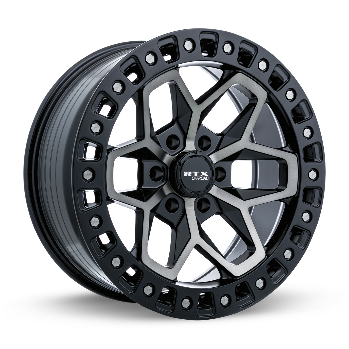 17x9 RTX Zion Satin Black Tinted Bronze Wheel 5x5 (-15mm)