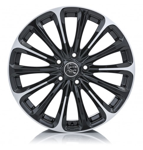 16x7 RTX Poison Black Machined Wheel 5x4.5 (42mm)
