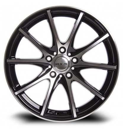 14x6 RTX Snare Black Machined Wheel 4x100 (38mm)